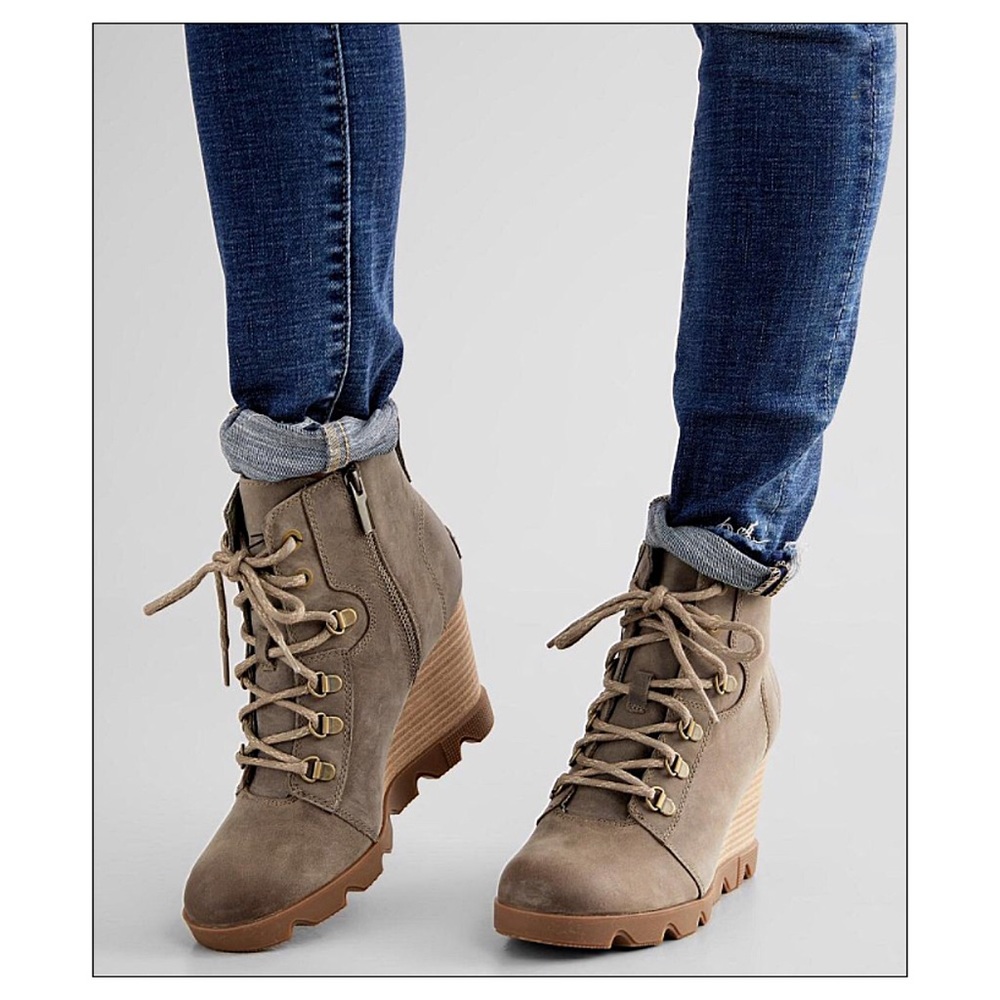 Sorel Joan Uptown™ Waterproof Leather Wedge Boot